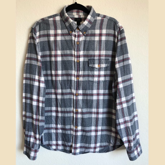 J. Crew Other - 🎉SALE🎉 J.Crew Shirt Button Down Plead Long Sl